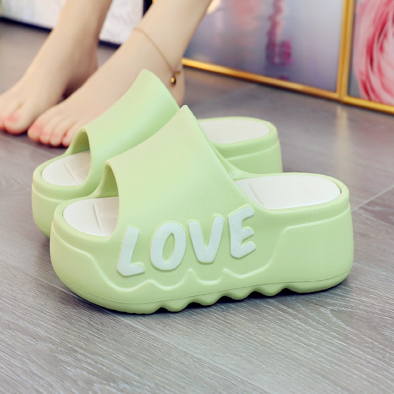 ハイヒール 6 センチメートルプラットフォームスリッパ夏ソフ - Women'S Shoes Quality のレビューと価格