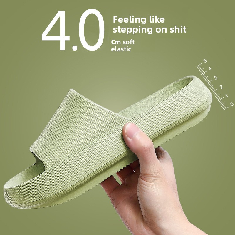 家庭用男女兼用厚底カップル用静音浴室スリッポンシューズ（排便 - Mule Slip On のレビューと価格