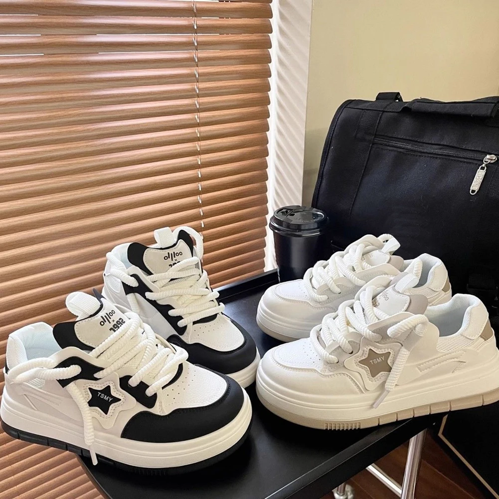 ジョギング用スターウォーキングプラットフォームシューズ、快適 - Women Shoes Tennis のレビューと価格