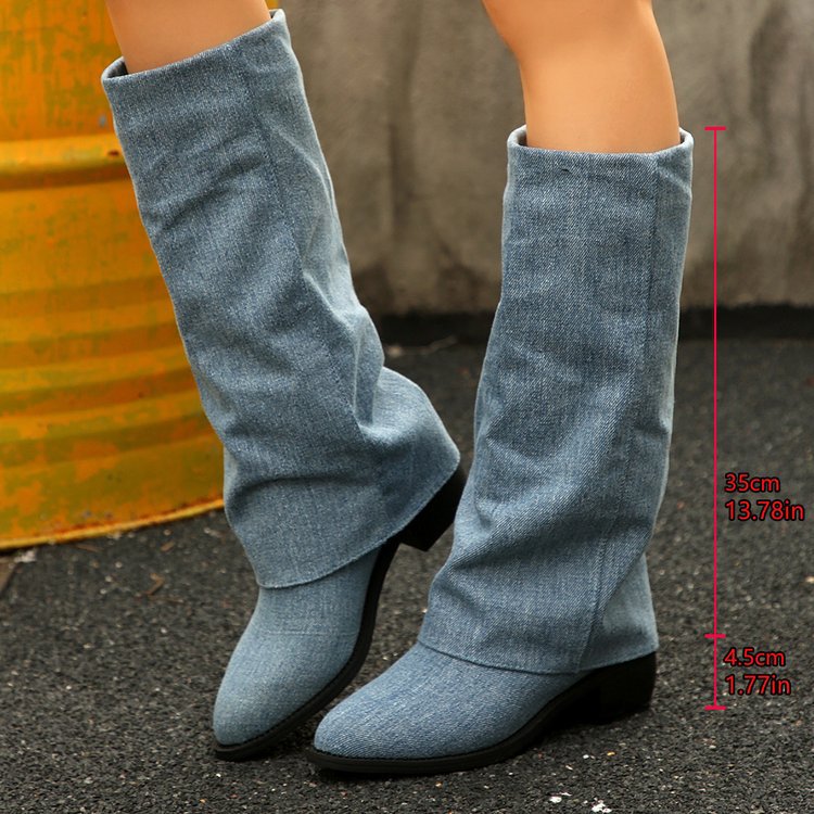 カウボーイブーツ 2025年 秋冬新作 大きいサイズ ミドル - Sock Boot Women のレビューと価格