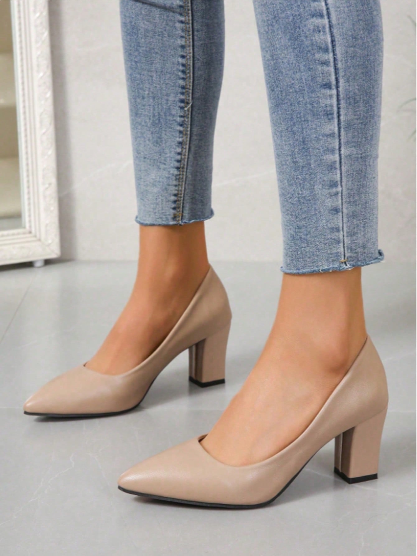 女性用、エレガントでセクシーなポインテッドトゥのスティレット - Court Heel Pointed のレビューと価格